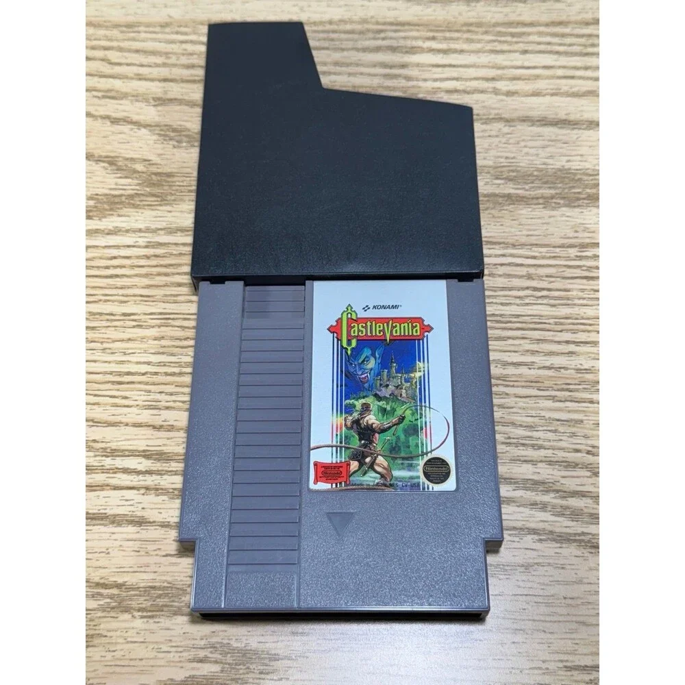 Castlevania (Nintendo NES,‎ 1987) w/ Manual Genuine Tested